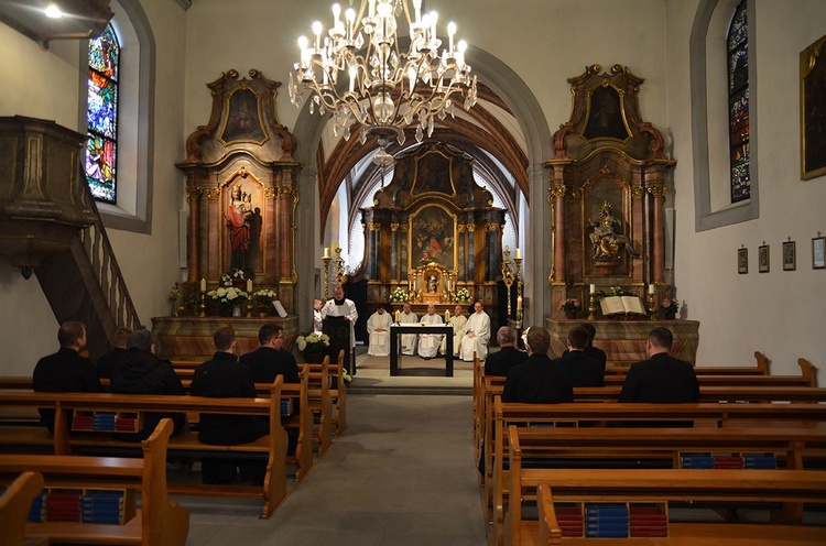 Klerycy seminarium salwatoriańskiego śladami ojca Franciszka Jordana