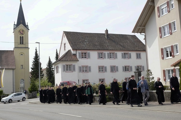 Klerycy seminarium salwatoriańskiego śladami ojca Franciszka Jordana