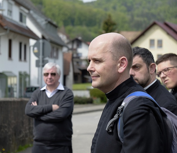 Klerycy seminarium salwatoriańskiego śladami ojca Franciszka Jordana