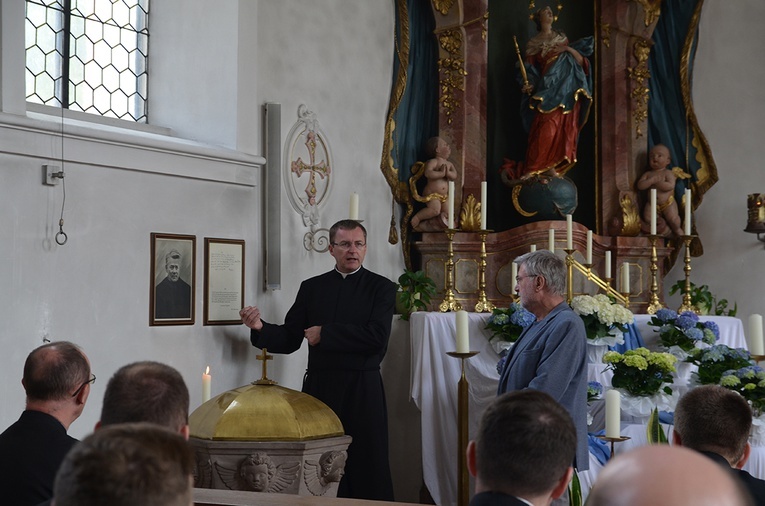 Klerycy seminarium salwatoriańskiego śladami ojca Franciszka Jordana