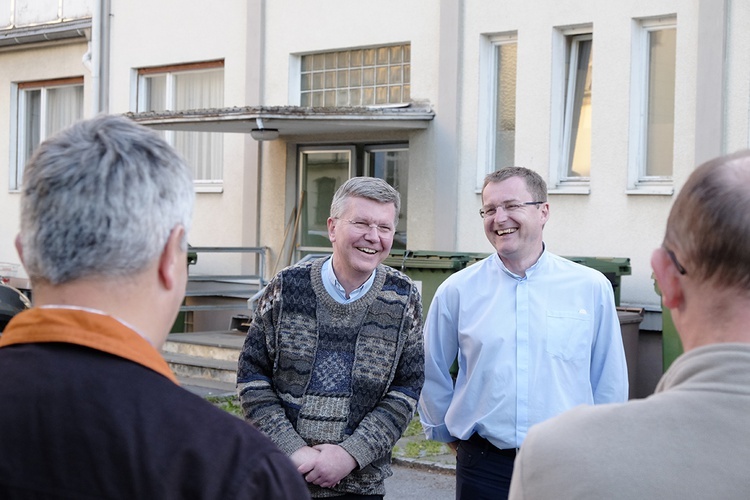 Klerycy seminarium salwatoriańskiego śladami ojca Franciszka Jordana