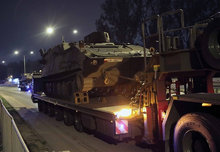 Warszawa 27/28 04 2019  Próba generalna defilady „Silni w sojuszach”