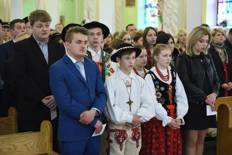 Bierzmowanie w Kamienicy