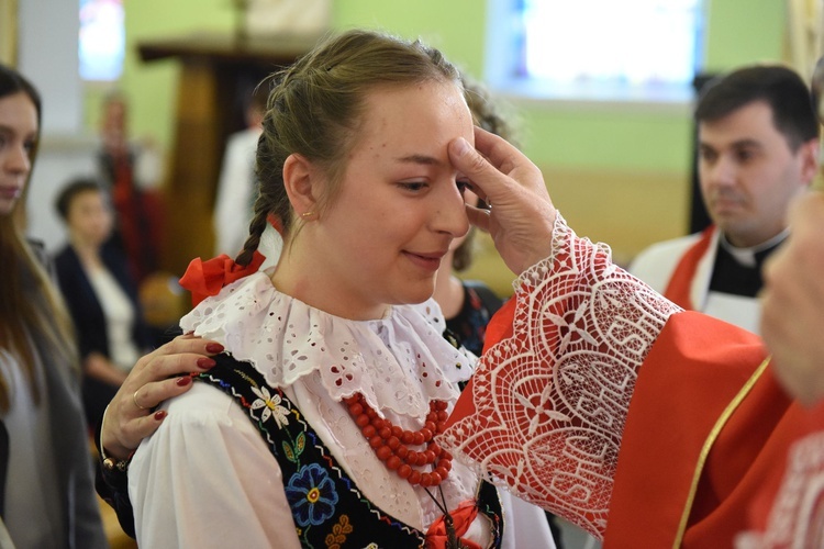 Bierzmowanie w Kamienicy