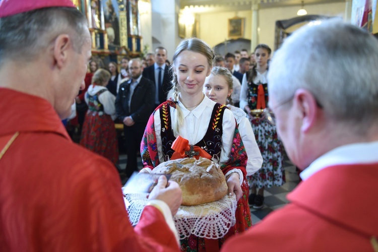 Bierzmowanie w Jazowsku