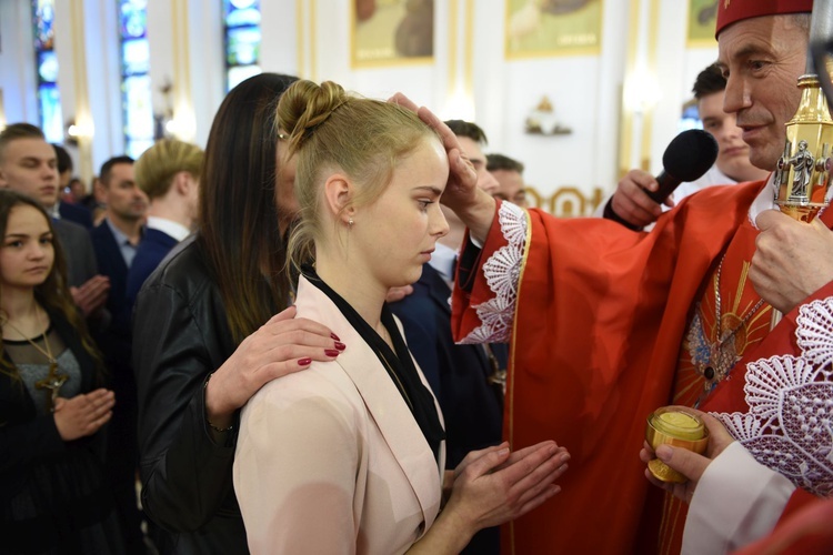 Bierzmowanie w Łukowicy