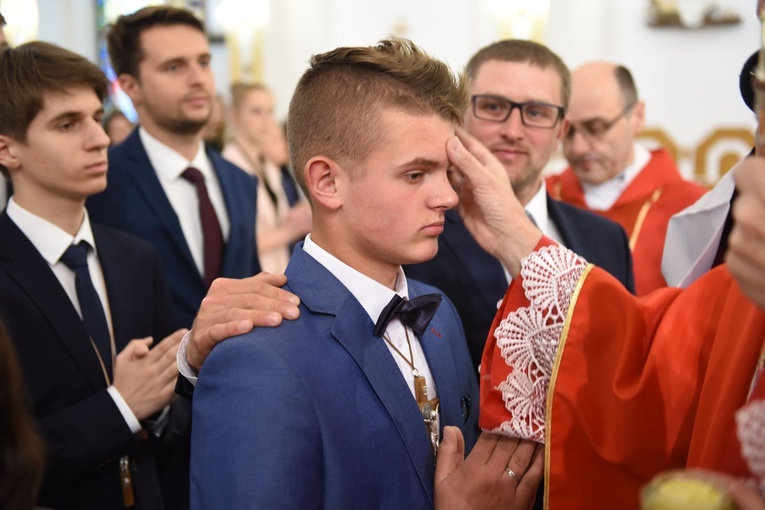 Bierzmowanie w Łukowicy