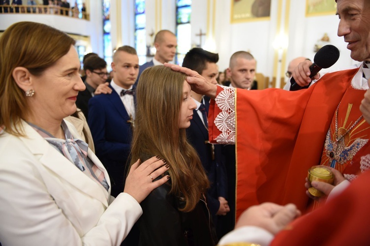 Bierzmowanie w Łukowicy