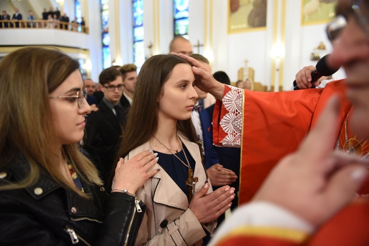 Bierzmowanie w Łukowicy