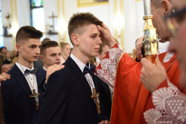 Bierzmowanie w Łukowicy