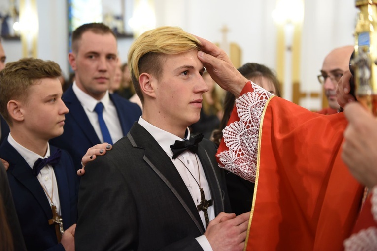 Bierzmowanie w Łukowicy