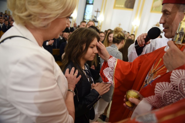 Bierzmowanie w Łukowicy