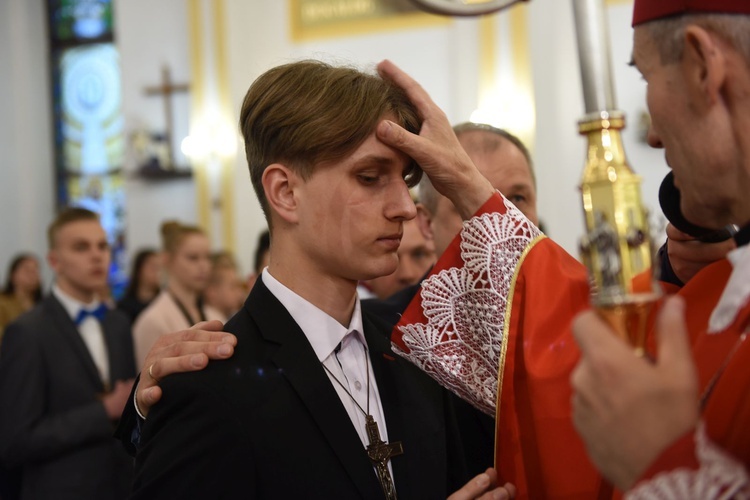 Bierzmowanie w Łukowicy