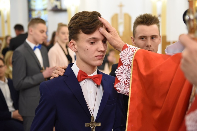 Bierzmowanie w Łukowicy