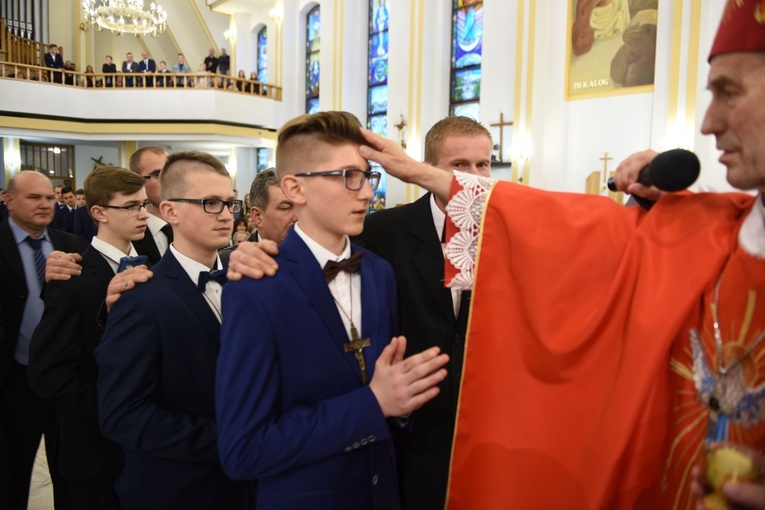 Bierzmowanie w Łukowicy