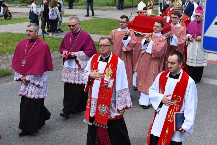 Procesja stanisławowska w Szczepanowie