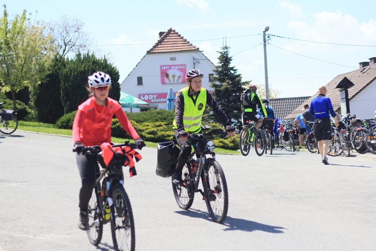 14. pielgrzymka rowerzystów na Górę Świętej Anny