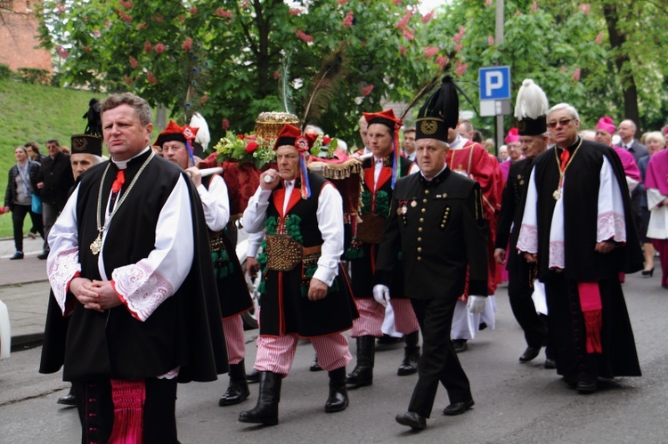 Procesja z Wawelu na Skałkę 2019