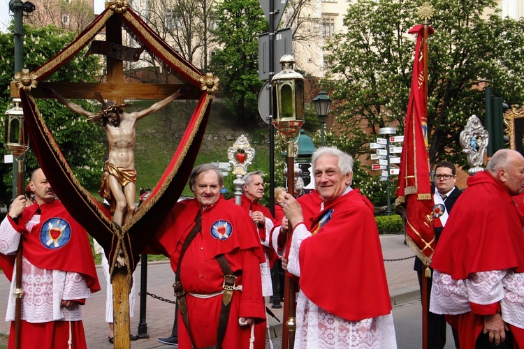 Procesja z Wawelu na Skałkę 2019