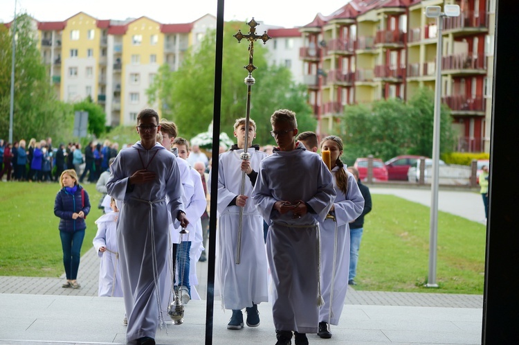 Nabożeństwo fatimskie w Olsztynie