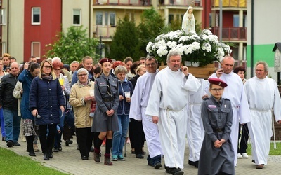 Nabożeństwo fatimskie w Olsztynie