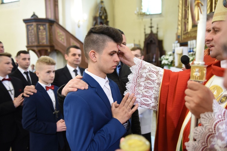 Bierzmowanie w Zasowie