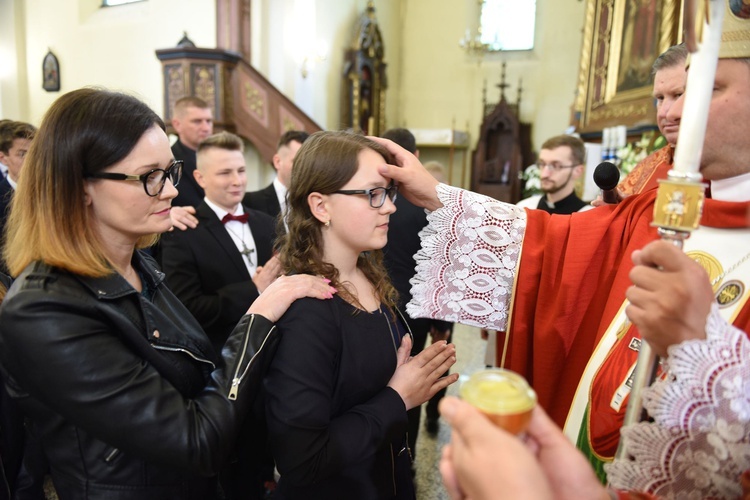 Bierzmowanie w Zasowie