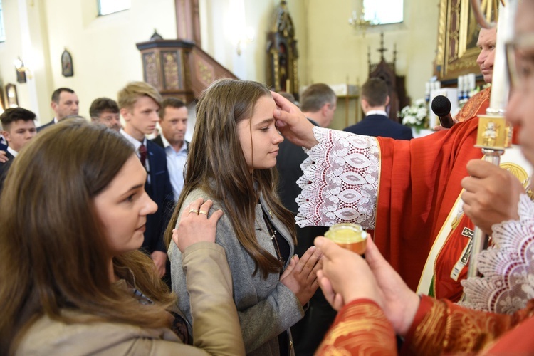 Bierzmowanie w Zasowie