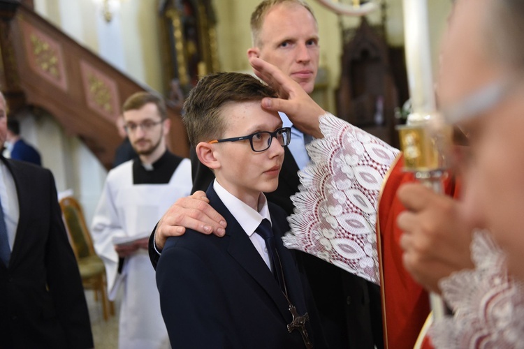 Bierzmowanie w Zasowie