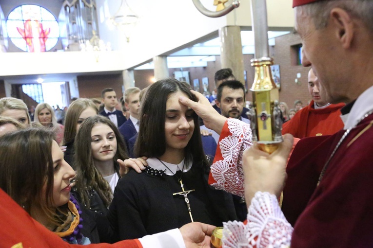 Bierzmowanie w Strzelcach Wielkich