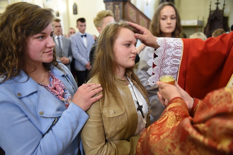 Bierzmowanie w Zasowie