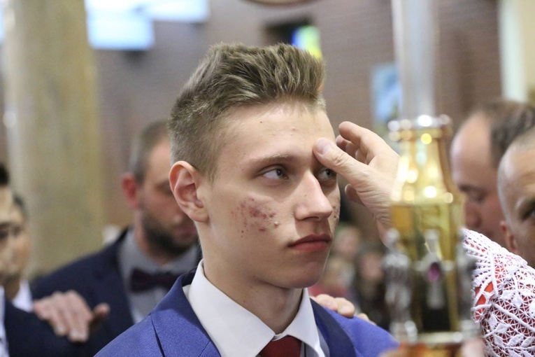 Bierzmowanie w Strzelcach Wielkich