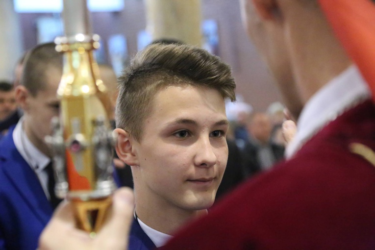 Bierzmowanie w Strzelcach Wielkich