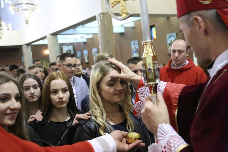 Bierzmowanie w Strzelcach Wielkich