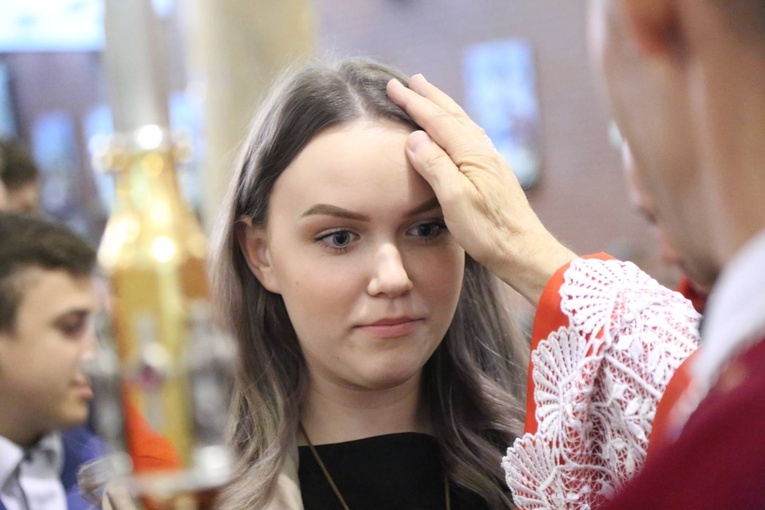 Bierzmowanie w Strzelcach Wielkich