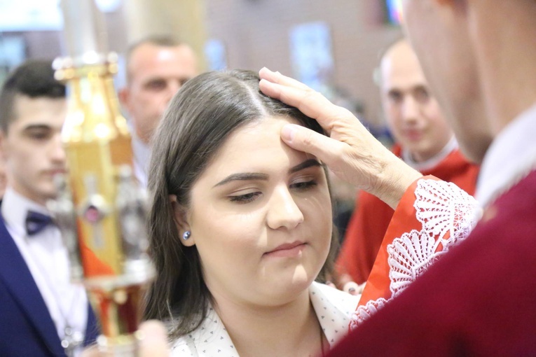 Bierzmowanie w Strzelcach Wielkich