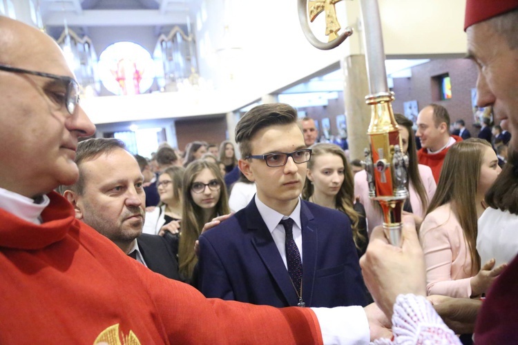 Bierzmowanie w Strzelcach Wielkich