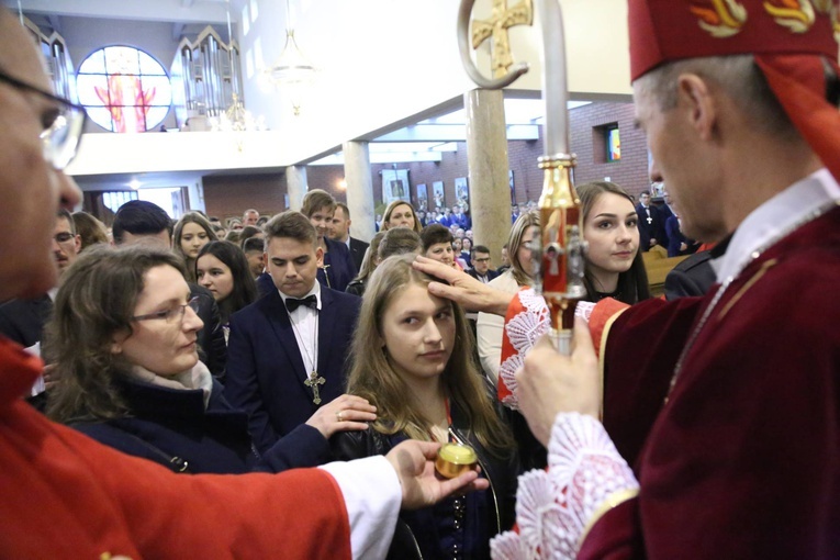 Bierzmowanie w Strzelcach Wielkich