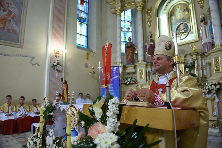 Bierzmowanie w Radomyślu Wielkim