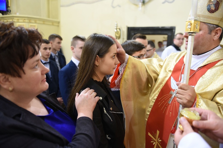 Bierzmowanie w Radomyślu Wielkim