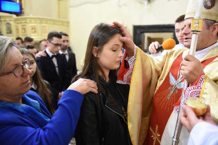 Bierzmowanie w Radomyślu Wielkim