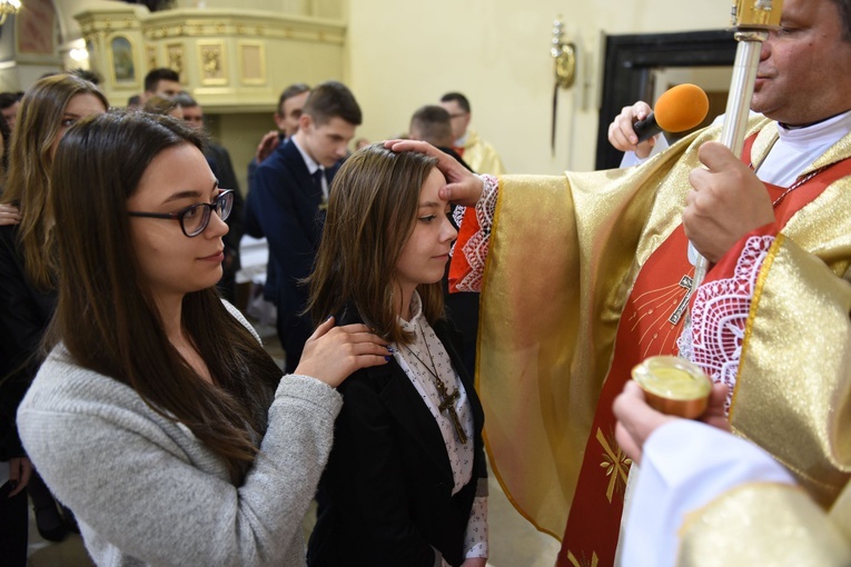 Bierzmowanie w Radomyślu Wielkim