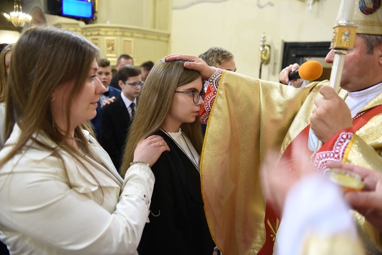 Bierzmowanie w Radomyślu Wielkim
