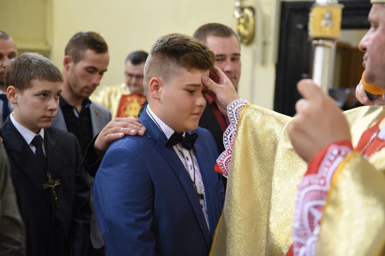 Bierzmowanie w Radomyślu Wielkim