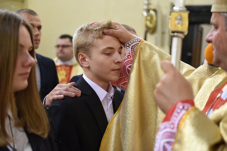 Bierzmowanie w Radomyślu Wielkim