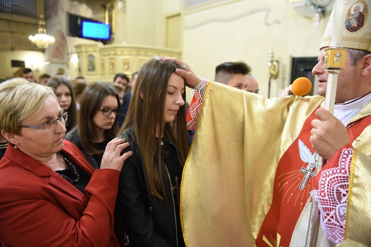 Bierzmowanie w Radomyślu Wielkim