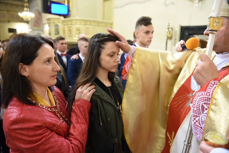 Bierzmowanie w Radomyślu Wielkim