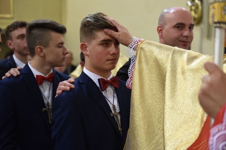 Bierzmowanie w Radomyślu Wielkim