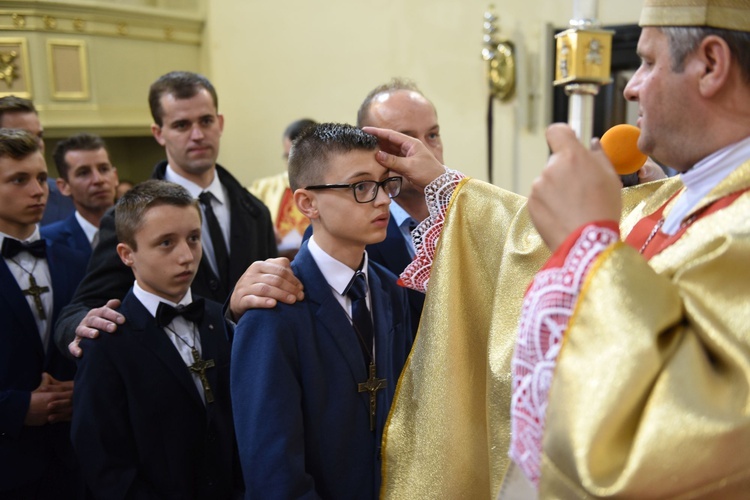 Bierzmowanie w Radomyślu Wielkim