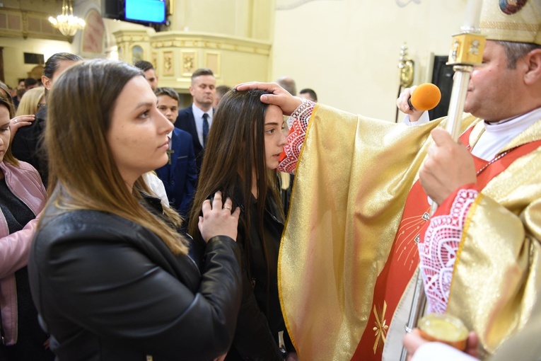 Bierzmowanie w Radomyślu Wielkim